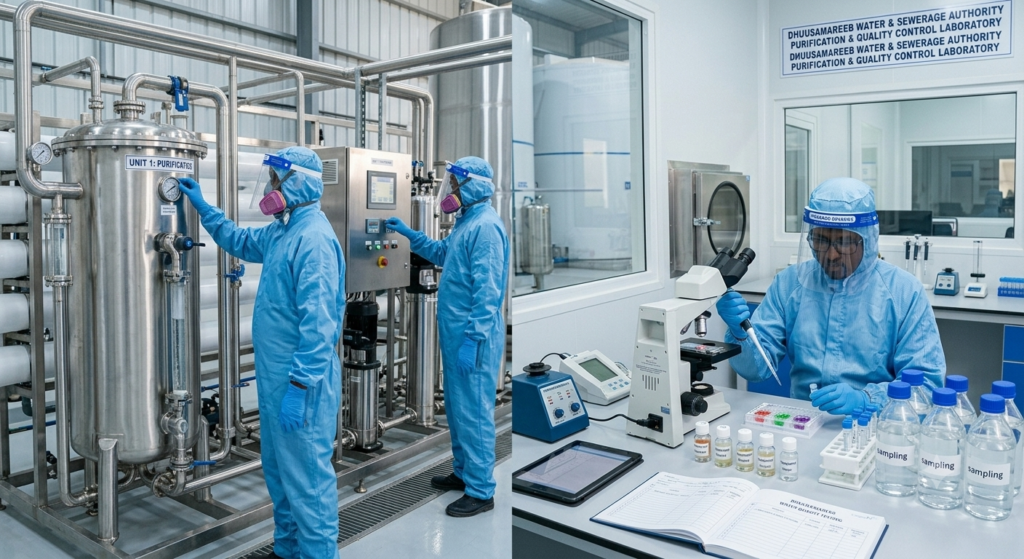 water purification & quality testing